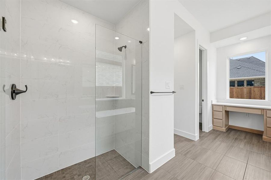 Furnished interior view inside a new home in Sandbrock Ranch, Krugerville (Image 10).