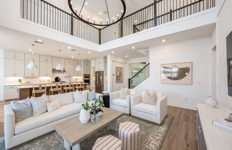Representative furnished interior of a home built from the Roseland by Pulte Homes in Spencer Glen, Riverview (Image 6).
