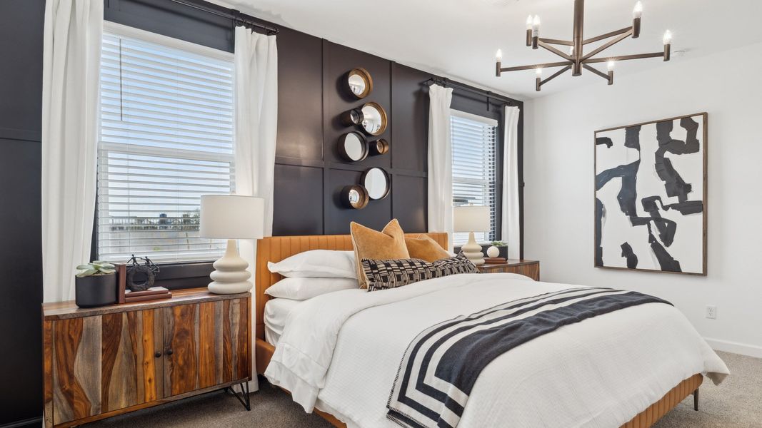 Representative furnished interior of a home built from the Courtland by D.R. Horton in Quail Ranch, San Tan Valley (Image 31).