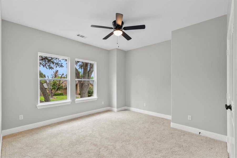 Upstairs secondary bedroom