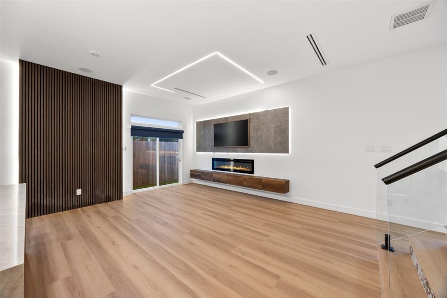 Spacious, unfurnished interior of a new home in , Houston (Image 23). Spacious, unfurnished interior of a new home in , Houston (Image 23).