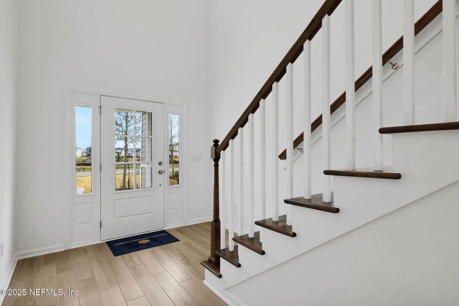 Spacious, unfurnished interior of a new home in TrailMark, St. Augustine (Image 43).