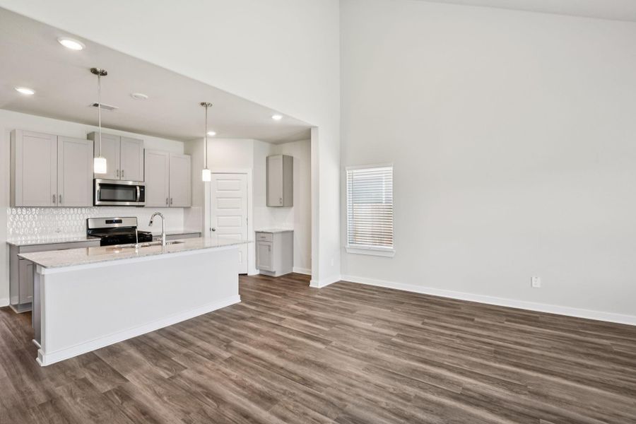 Photo is not of the actual home but is an inspirational photo of builder’s model home and may depict options, furnishings, and/or decorator features that are not included. Photo is not of the actual home but is an inspirational photo of builder’s model home and may depict options, furnishings, and/or decorator features that are not included.