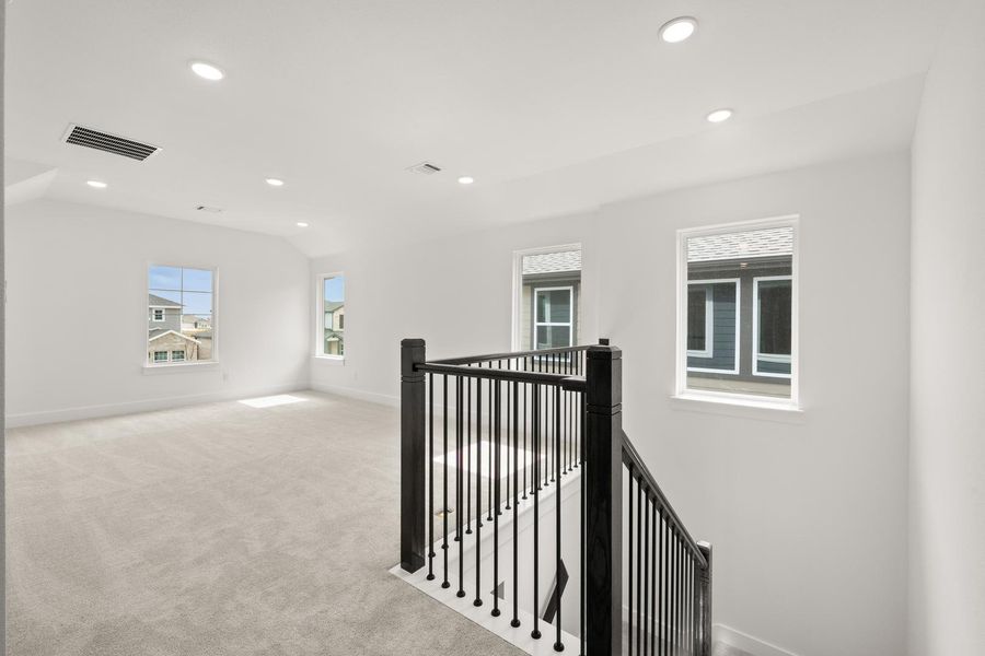 Spacious, unfurnished interior of a new home in The Meadows, Denton (Image 19). Spacious, unfurnished interior of a new home in The Meadows, Denton (Image 19).