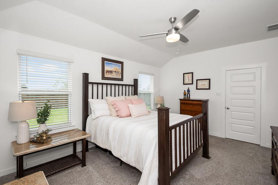 Furnished interior view inside a new home in , Richmond (Image 10).