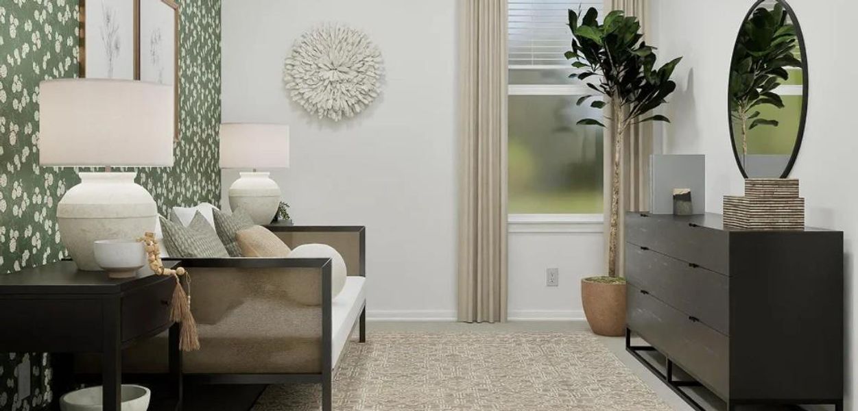 Upstairs bed-Flex**Photos are illustrative only. This is not the actual homesite.**