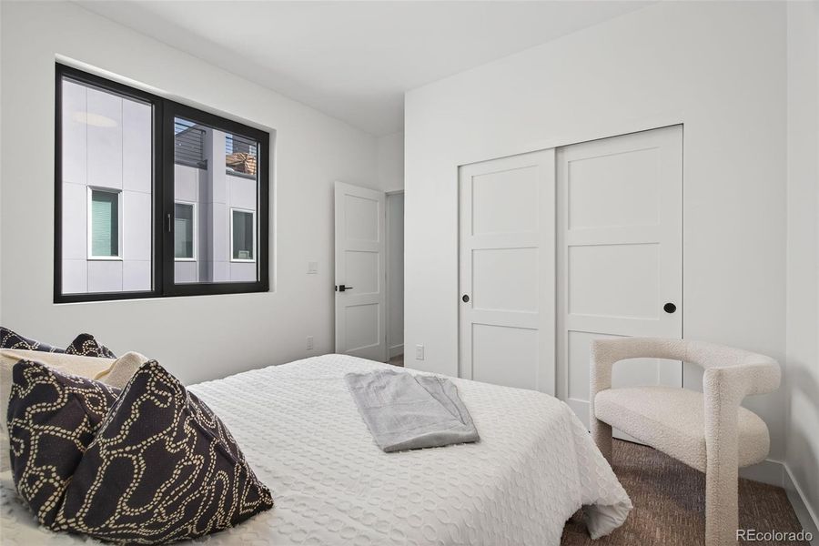 Furnished interior view inside a new home in , Denver (Image 25).