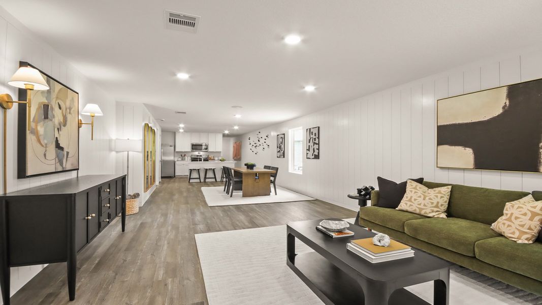 Furnished interior view inside a new home in Sunset Valley, Hockley (Image 4).