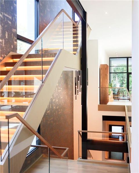 Furnished interior view inside a new home in , Atlanta (Image 57). Furnished interior view inside a new home in , Atlanta (Image 57).