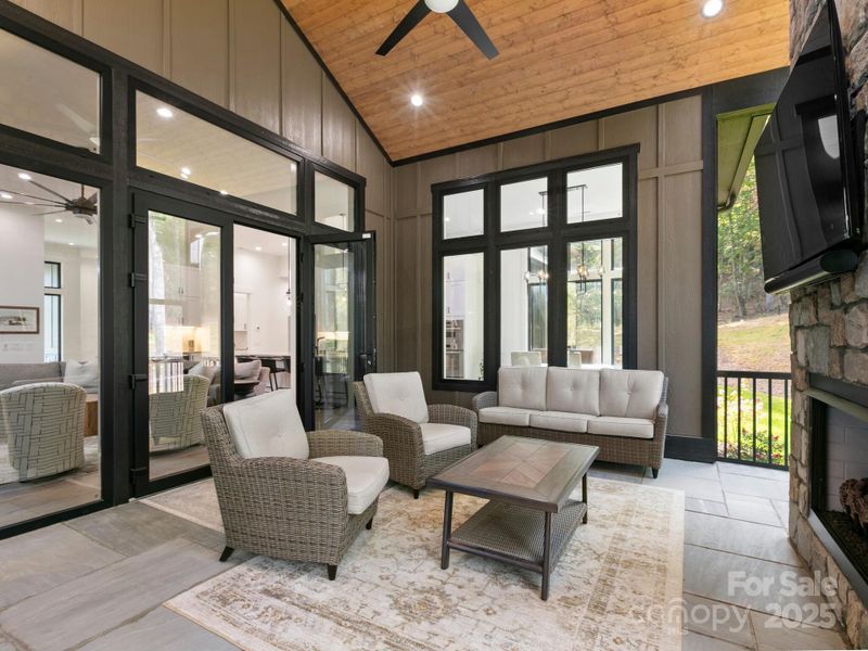 Furnished interior view inside a new home in , Horse Shoe (Image 4).