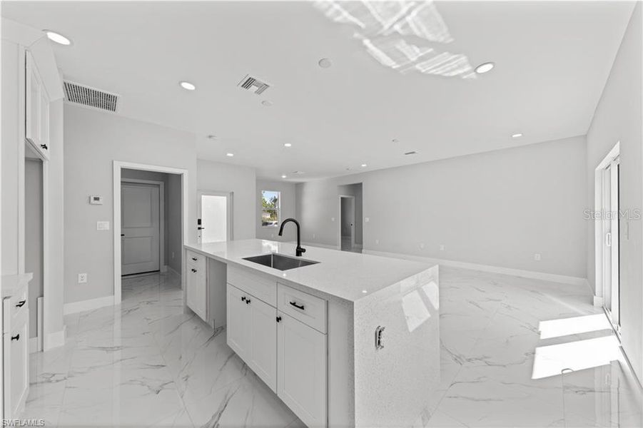 Furnished interior view inside a new home in , Lehigh Acres (Image 11).