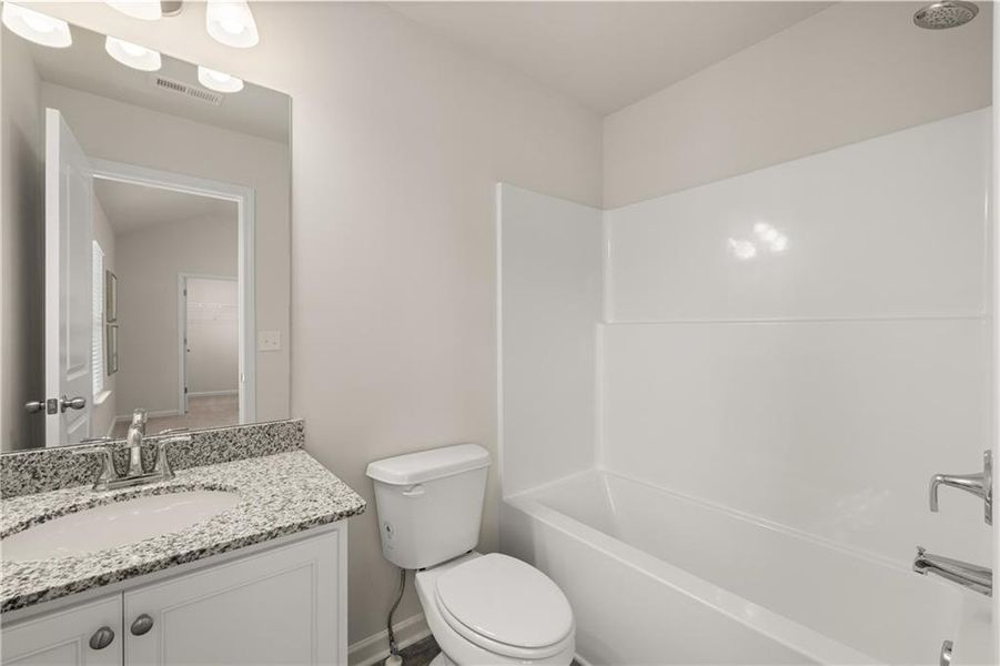 Furnished interior view inside a new home in Alcovy Village, Lawrenceville (Image 48).