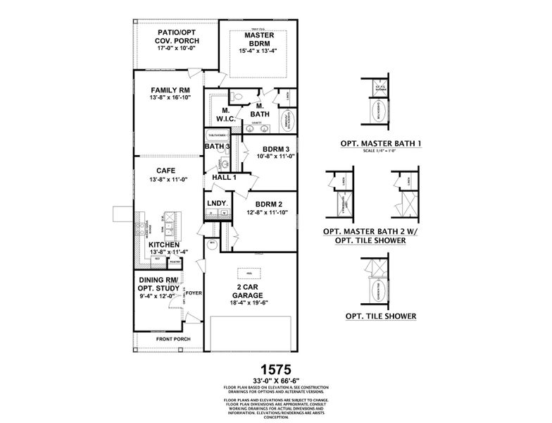 The 1575 Plan by Ivey Homes The 1575 Plan by Ivey Homes