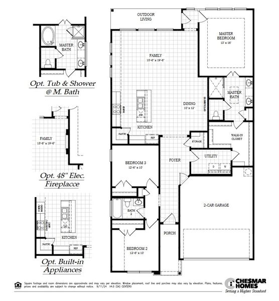 2D floor plan layout for the Delos – HD by Chesmar Homes in Prominence – Now Selling, San Antonio, TX (Image 3). 2D floor plan layout for the Delos – HD by Chesmar Homes in Prominence – Now Selling, San Antonio, TX (Image 3).