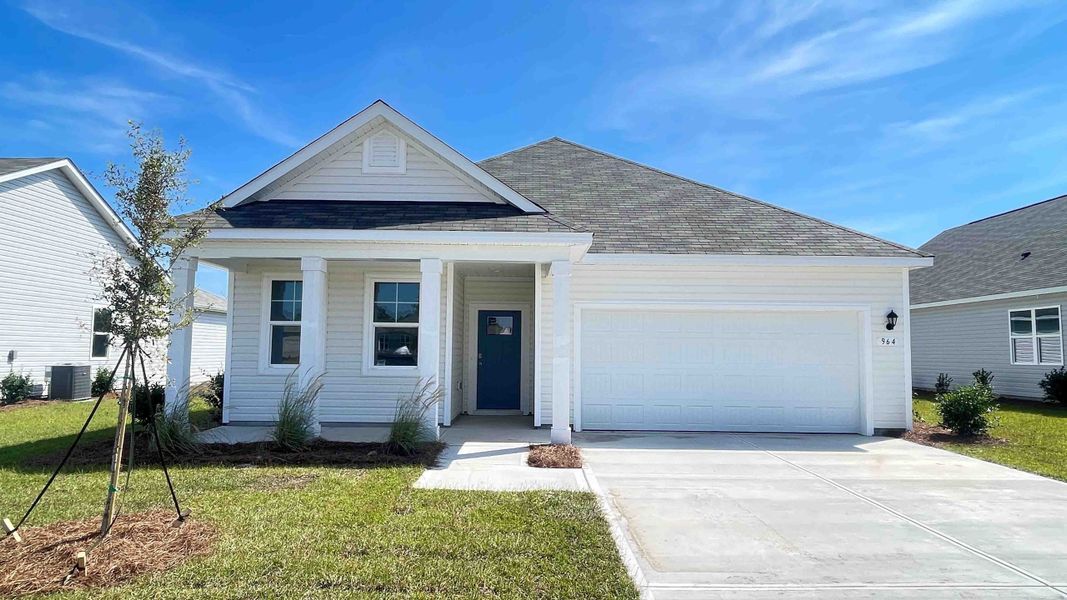 Front exterior of a home in the Stanbury Creek community, located in Supply, NC (Image 11).
