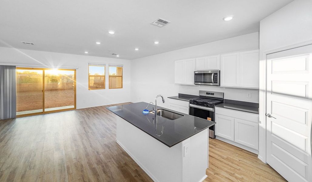 Furnished interior view inside a new home in Saguaro Bloom, Marana (Image 8).