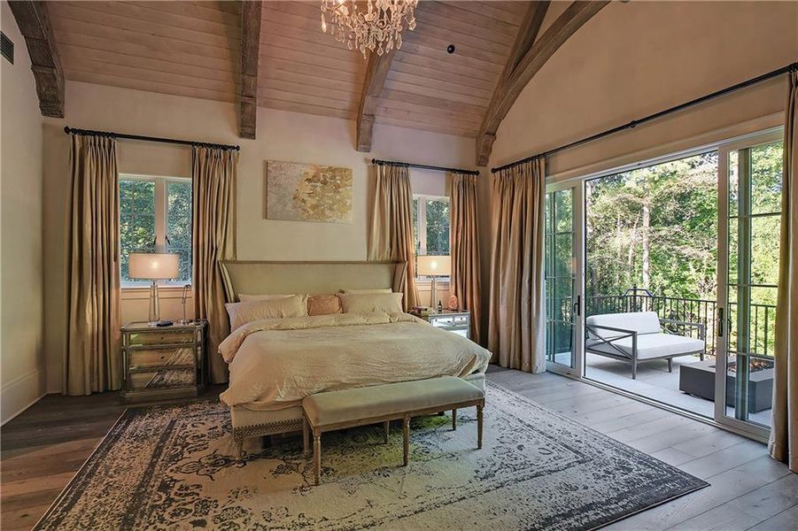 Furnished interior view inside a new home in , Johns Creek (Image 8).