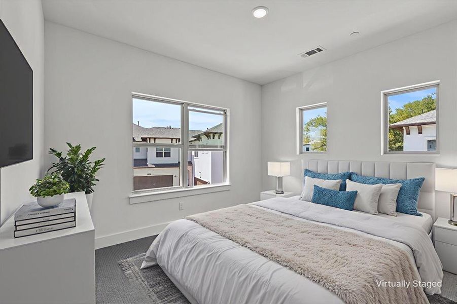 Furnished interior view inside a new home in , Lake Dallas (Image 15). Furnished interior view inside a new home in , Lake Dallas (Image 15).