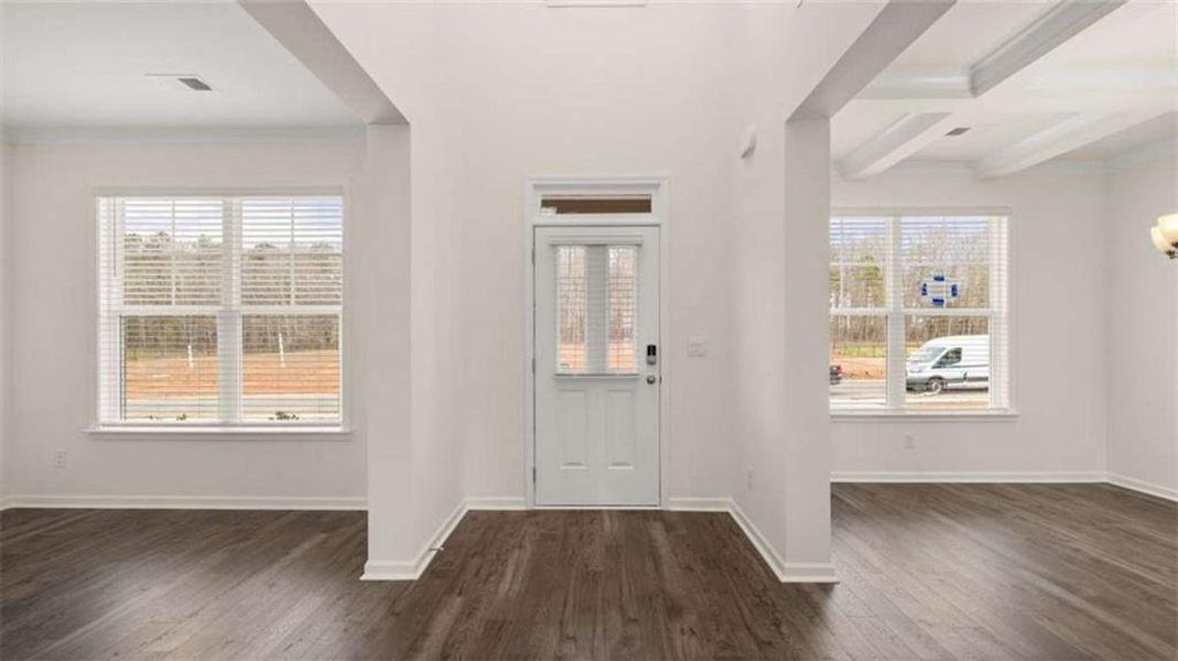 Spacious, unfurnished interior of a new home in The Gates at Pates Creek, Hampton (Image 16).