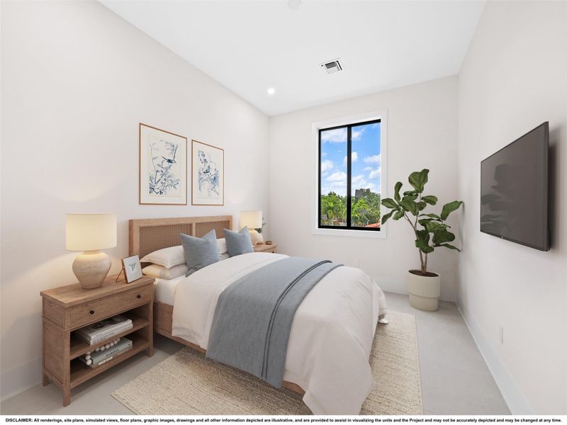 DISCLAIMER: All renderings, site plans, simulated views, floor plans, graphic images, drawings and all other information depicted are illustrative, and are provided to assist in visualizing the units and the Project and may not be accurately depicted and may be changed at any time. DISCLAIMER: All renderings, site plans, simulated views, floor plans, graphic images, drawings and all other information depicted are illustrative, and are provided to assist in visualizing the units and the Project and may not be accurately depicted and may be changed at any time.