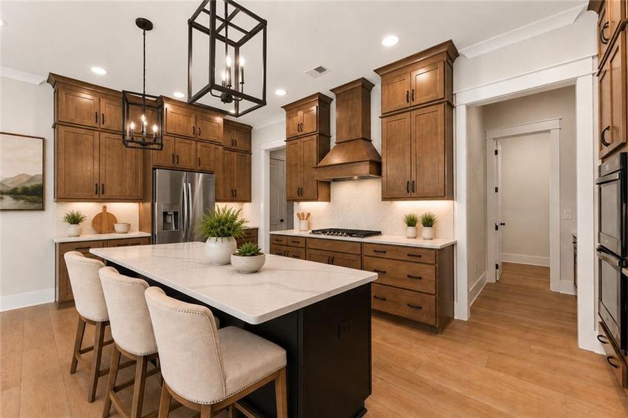 Furnished interior view inside a new home in The Tillery, Marietta (Image 16).