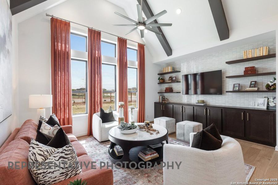 Furnished interior view inside a new home in The Crossvine, Schertz (Image 22). Furnished interior view inside a new home in The Crossvine, Schertz (Image 22).