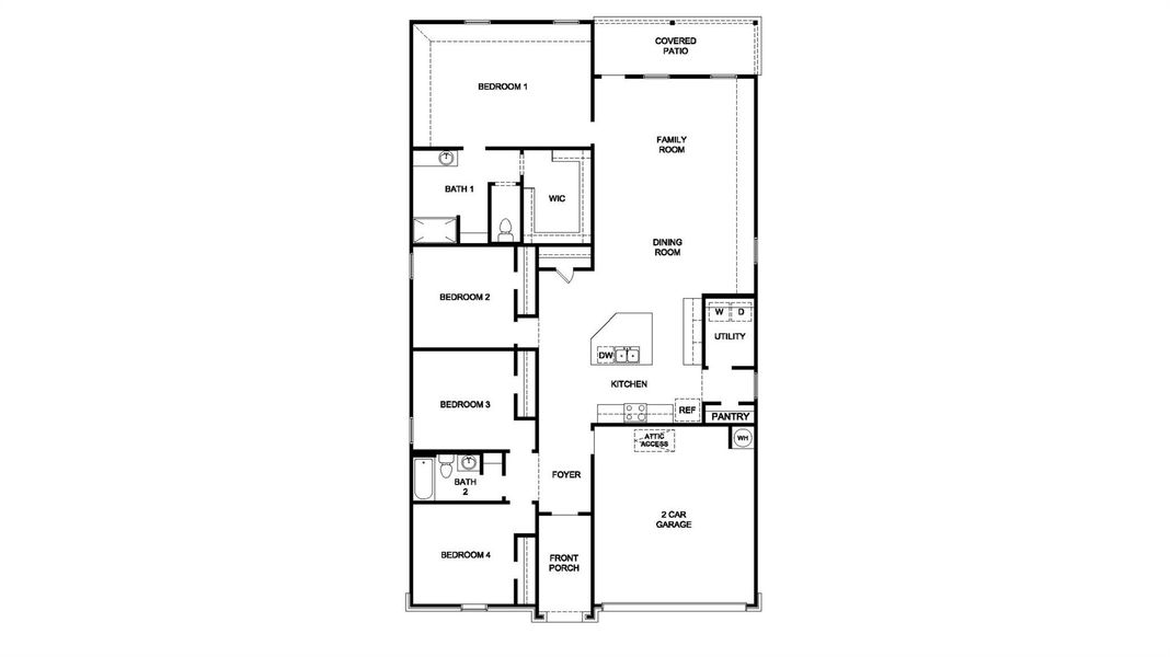 View of home floor plan