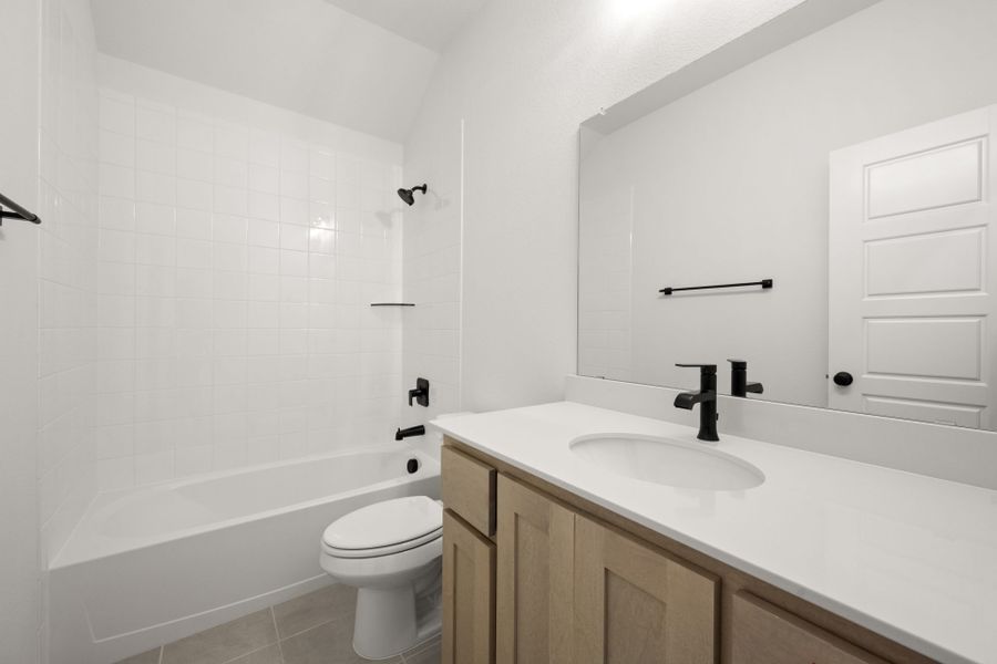 Furnished interior view inside a new home in Timberbrook, Justin (Image 12). Furnished interior view inside a new home in Timberbrook, Justin (Image 12).