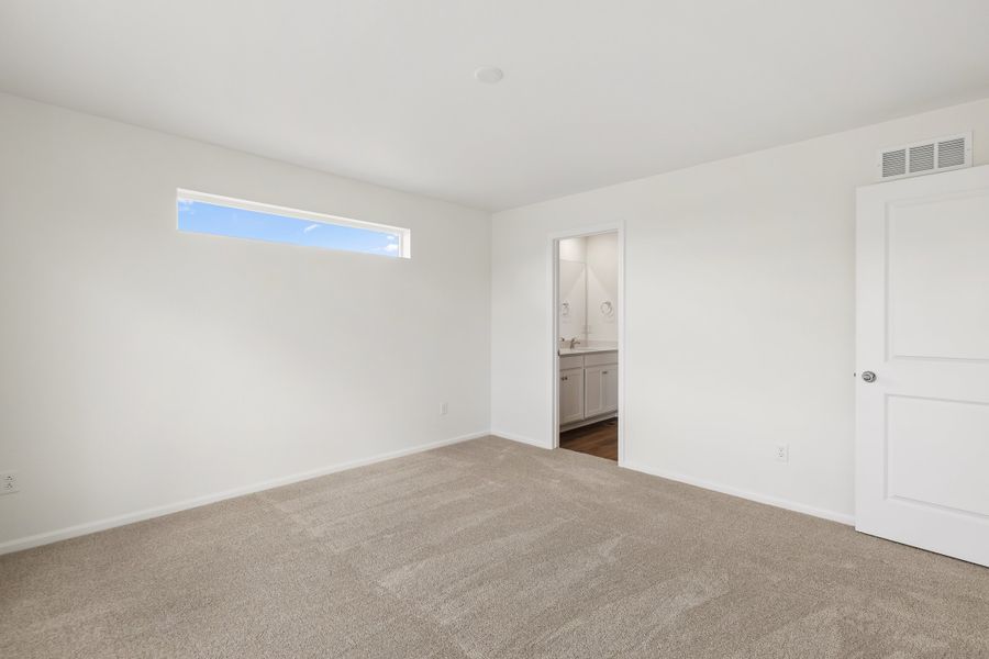 Spacious, unfurnished interior of a new home in Windler, Aurora (Image 19). Spacious, unfurnished interior of a new home in Windler, Aurora (Image 19).
