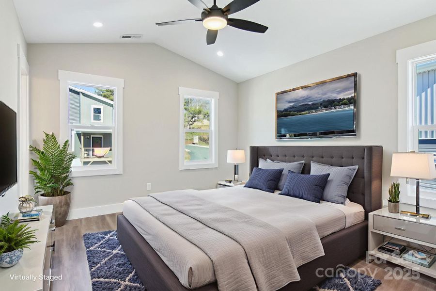 Furnished interior view inside a new home in , Asheville (Image 4).
