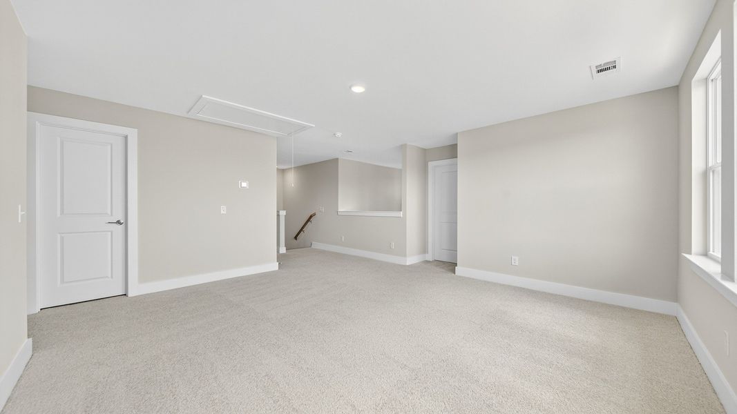 Furnished interior view inside a new home in McClure Farms, Columbia (Image 26).