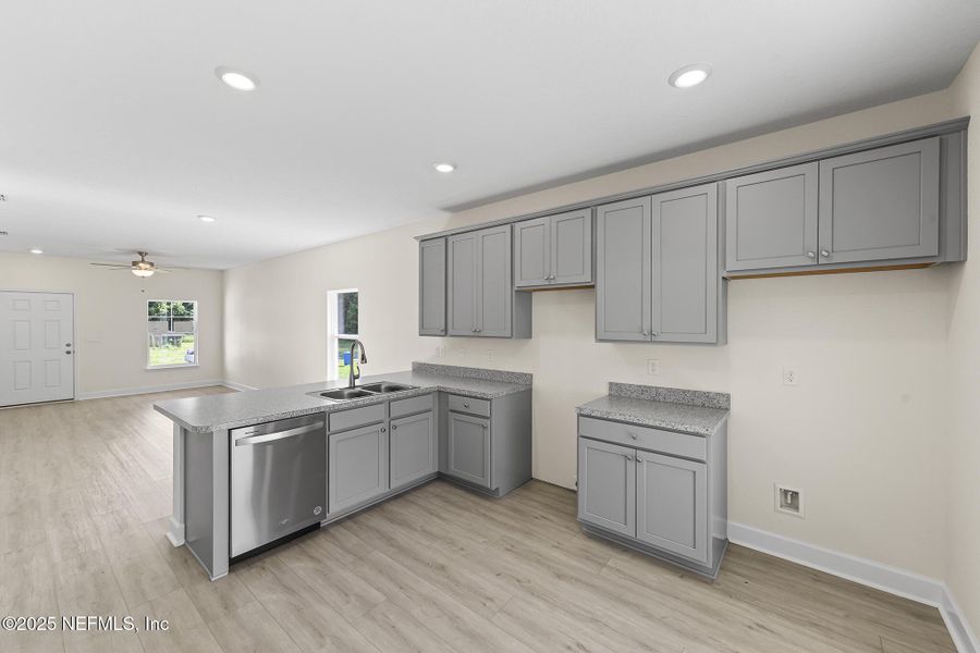 Furnished interior view inside a new home in , Jacksonville (Image 11).