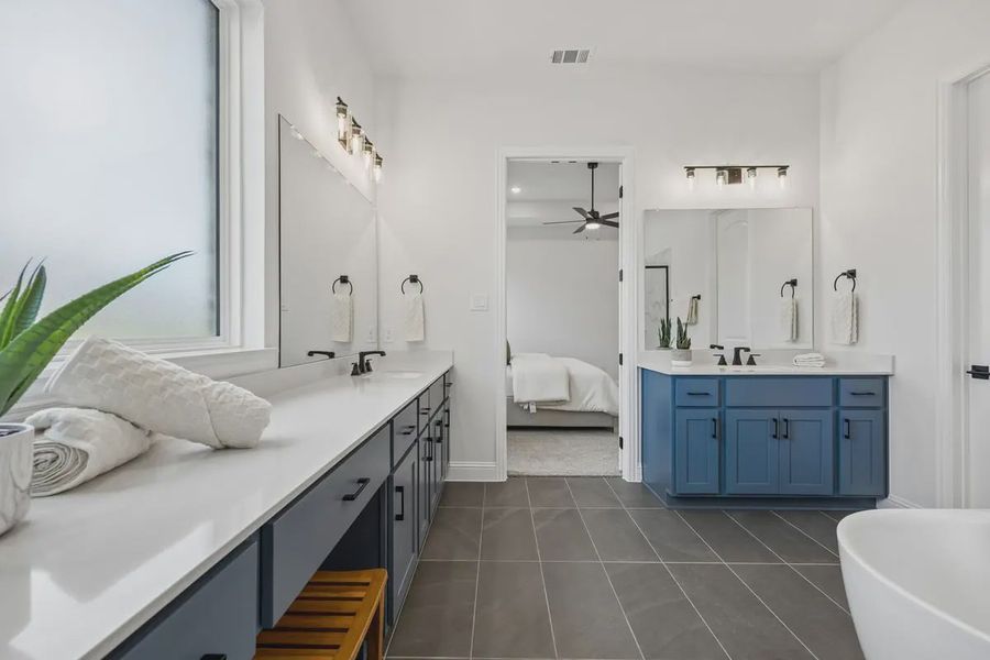 Furnished interior view inside a new home in Talia, Mesquite (Image 13).