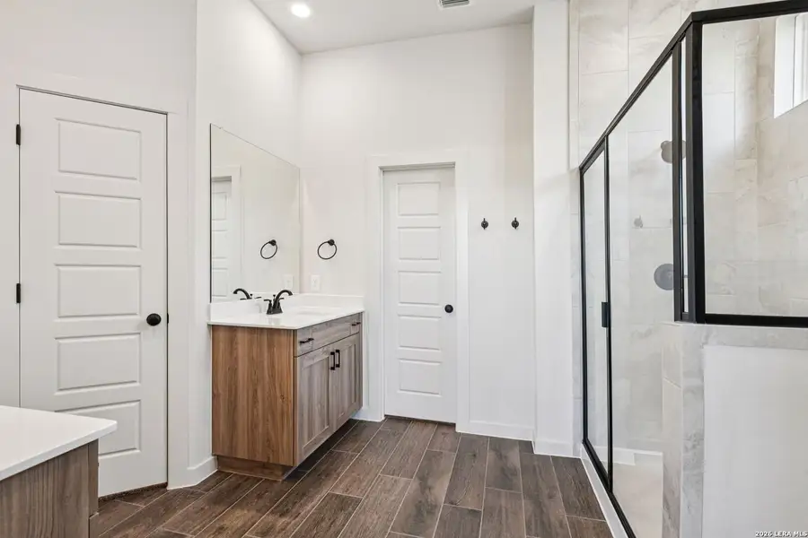 Furnished interior view inside a new home in Stream Waters, Seguin (Image 3).
