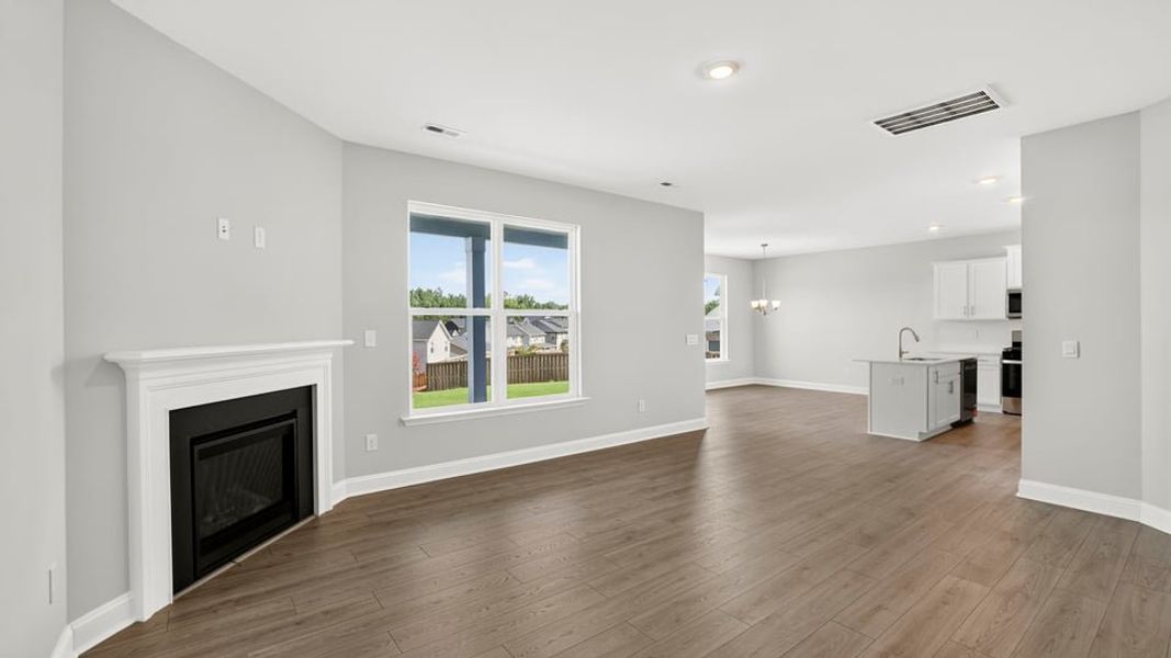 Spacious, unfurnished interior of a new home in River Trace, Simpsonville (Image 19). Spacious, unfurnished interior of a new home in River Trace, Simpsonville (Image 19).