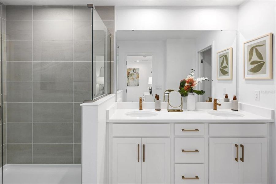 Close-up of interior finishes inside a home in Hickory Grove, Winter Springs (Image 15).