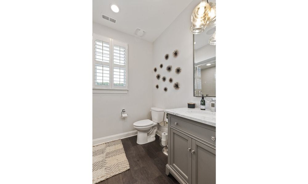 Representative furnished interior of a home built from the Tiburon II by Classica Homes in McLean - Waterfront, Clover (Image 30).