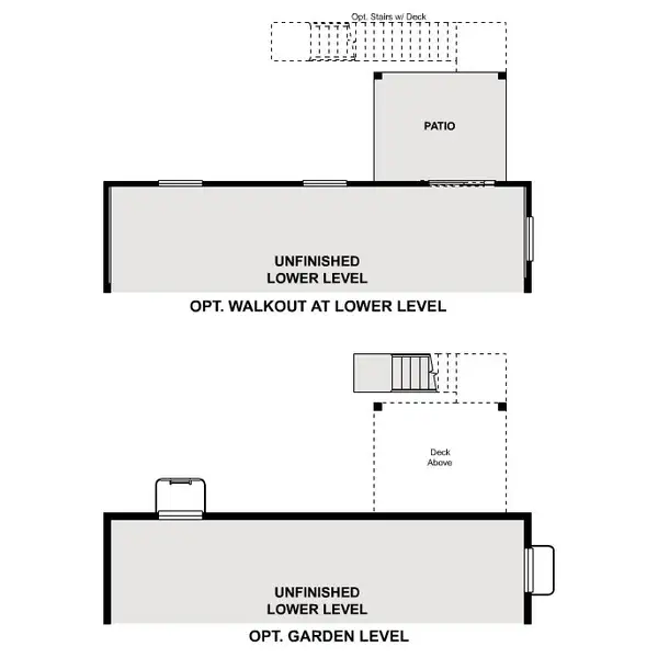 2D floor plan layout of this home in The Aurora Highlands, Aurora, CO (Image 5).