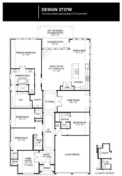 2D floor plan layout of this home in Cross Creek West, Fulshear, TX (Image 3). 2D floor plan layout of this home in Cross Creek West, Fulshear, TX (Image 3).