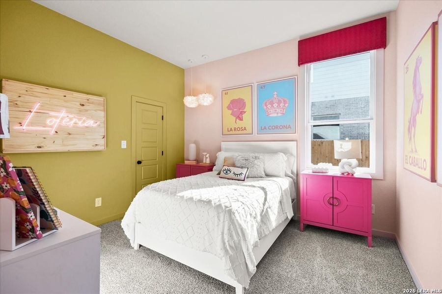 Furnished interior view inside a new home in Stream Waters, Seguin (Image 7).