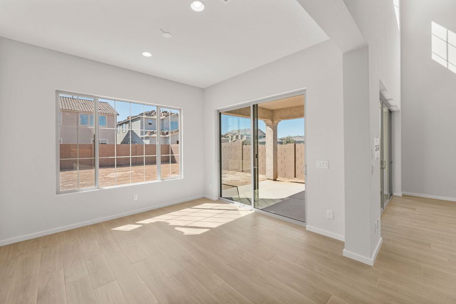 Spacious, unfurnished interior of a new home in Harvest - Enchantment Series, Queen Creek (Image 29). Spacious, unfurnished interior of a new home in Harvest - Enchantment Series, Queen Creek (Image 29).