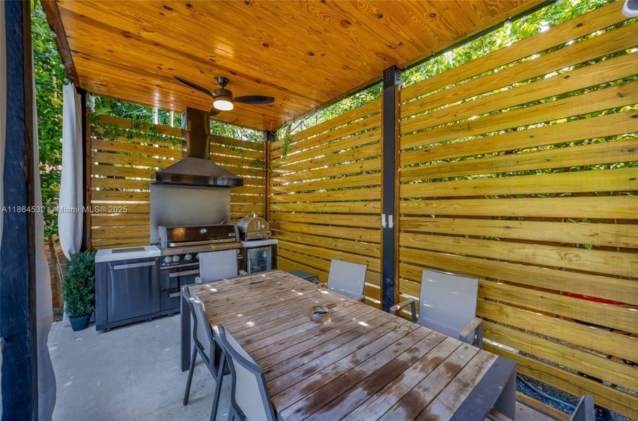 Furnished interior view inside a new home in , Miami (Image 42).