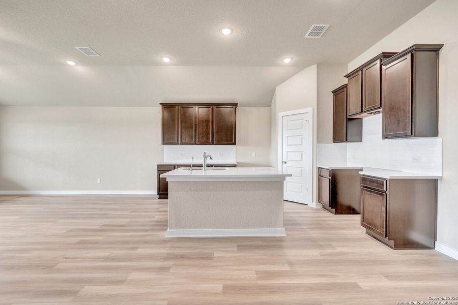 Furnished interior view inside a new home in Mesquite Ridge, San Antonio (Image 8).