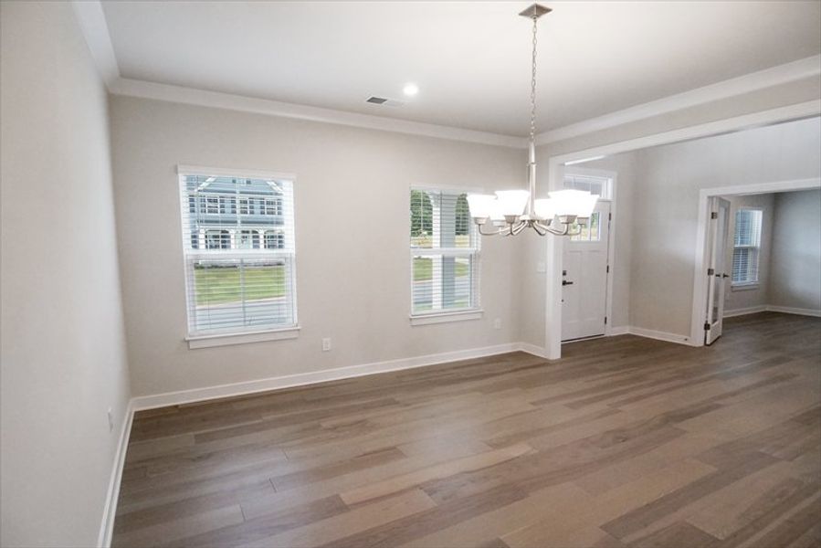 Spacious, unfurnished interior of a new home in Everly Estates, Spartanburg (Image 16). Spacious, unfurnished interior of a new home in Everly Estates, Spartanburg (Image 16).