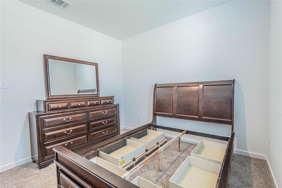 Furnished interior view inside a new home in Mason Woods 50s, Cypress (Image 3).