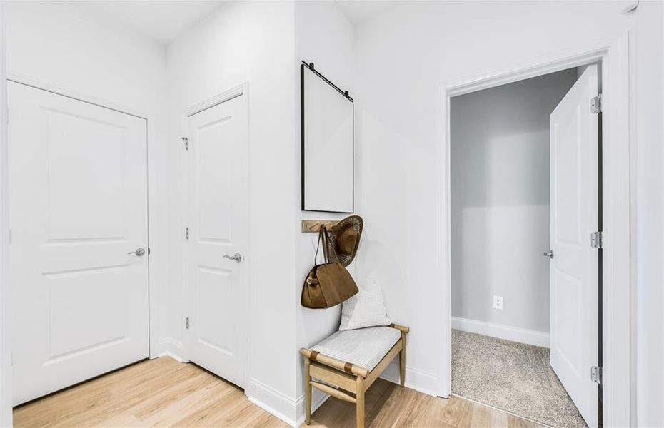Furnished interior view inside a new home in Haverhill Estates, Dacula (Image 17).