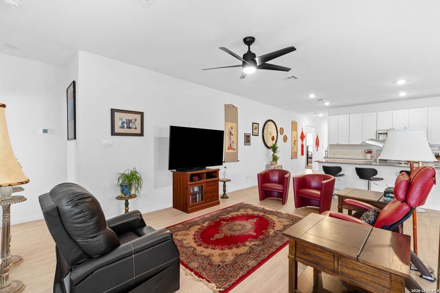 Furnished interior view inside a new home in Hidden Trails, Bulverde (Image 27).