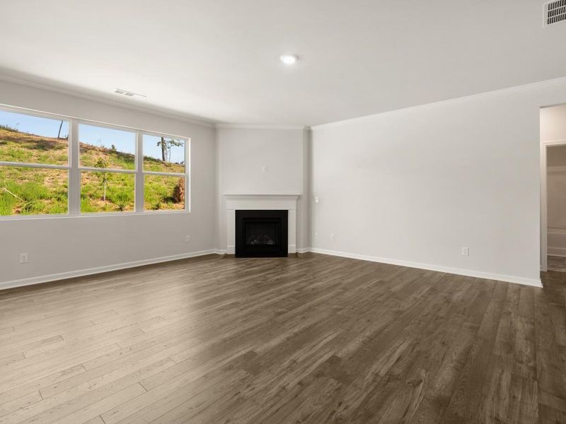 Spacious, unfurnished interior of a new home in Parkside at Carter Grove, Cartersville (Image 35).