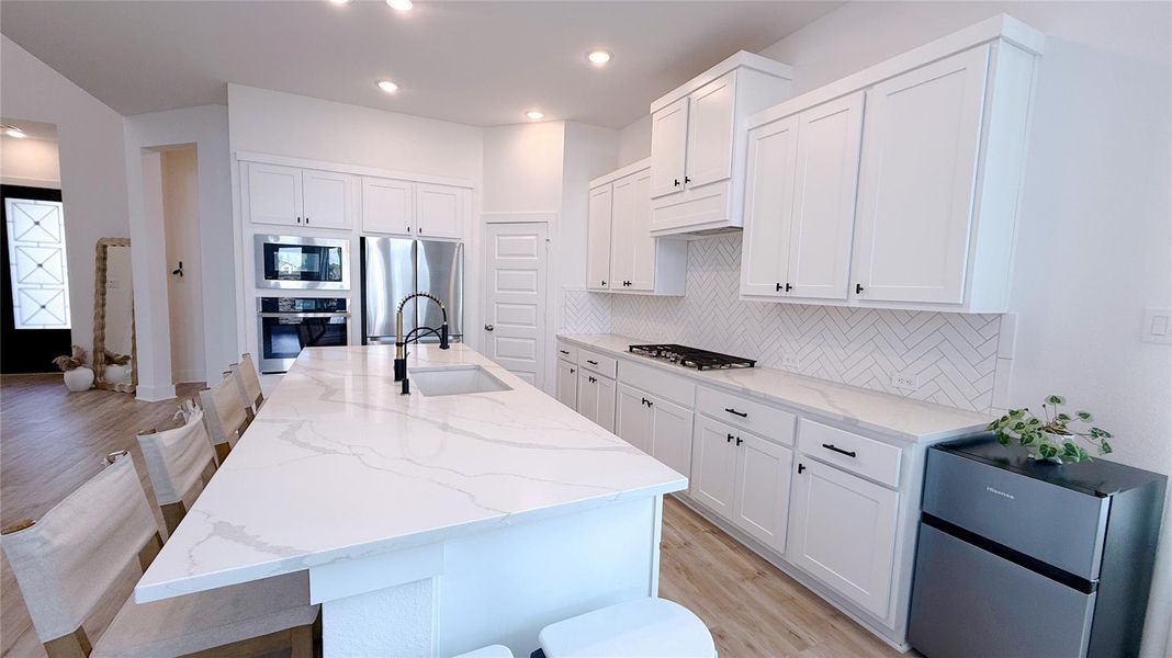 Furnished interior view inside a new home in , Fulshear (Image 9).