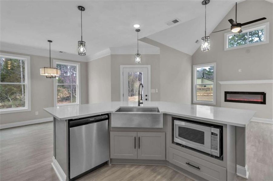 Furnished interior view inside a new home in , Jonesboro (Image 43).